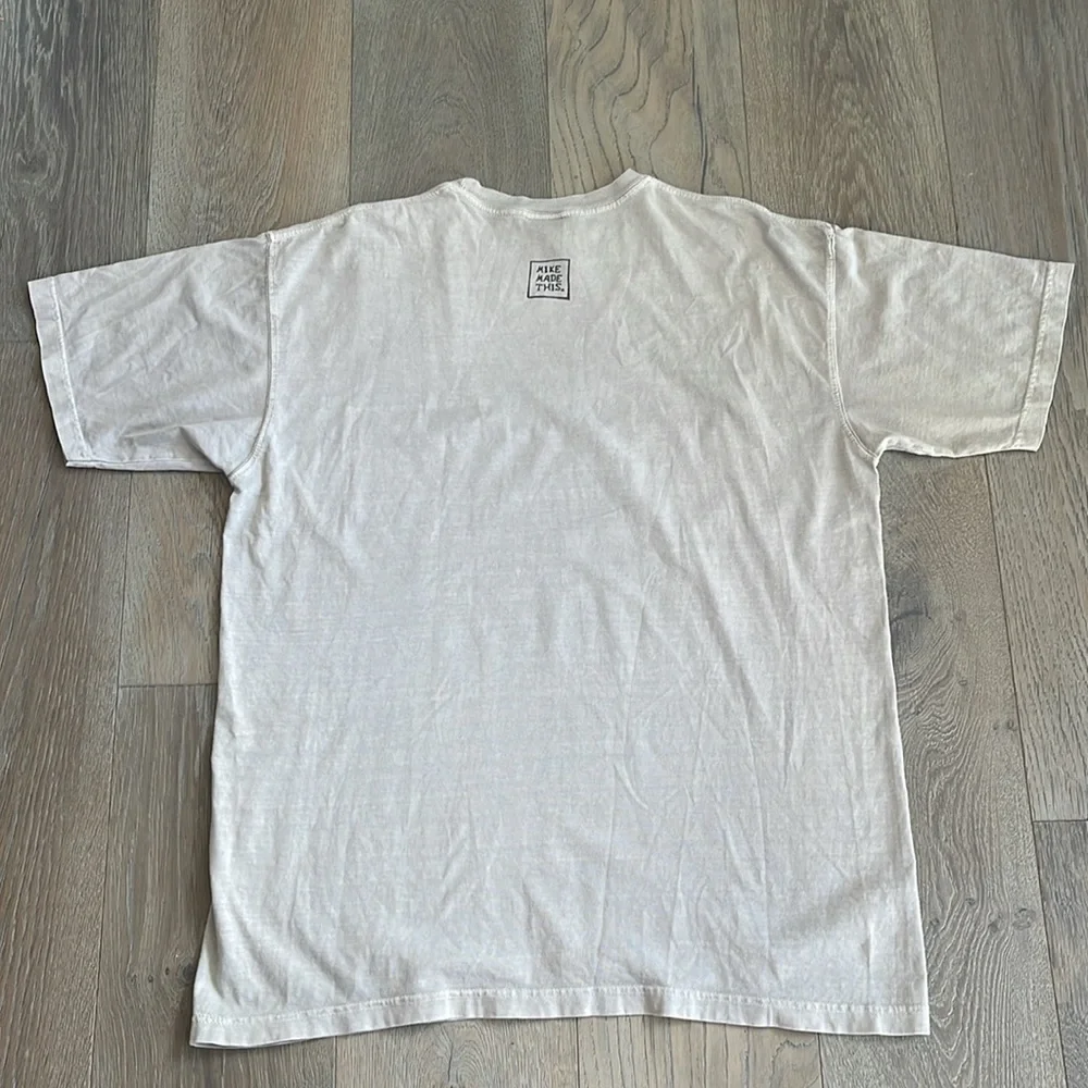 Mike Made This”Toasted” Green Comfort Colors by Chouinard Graphics Crewneck T-L - Picture 4 of 5